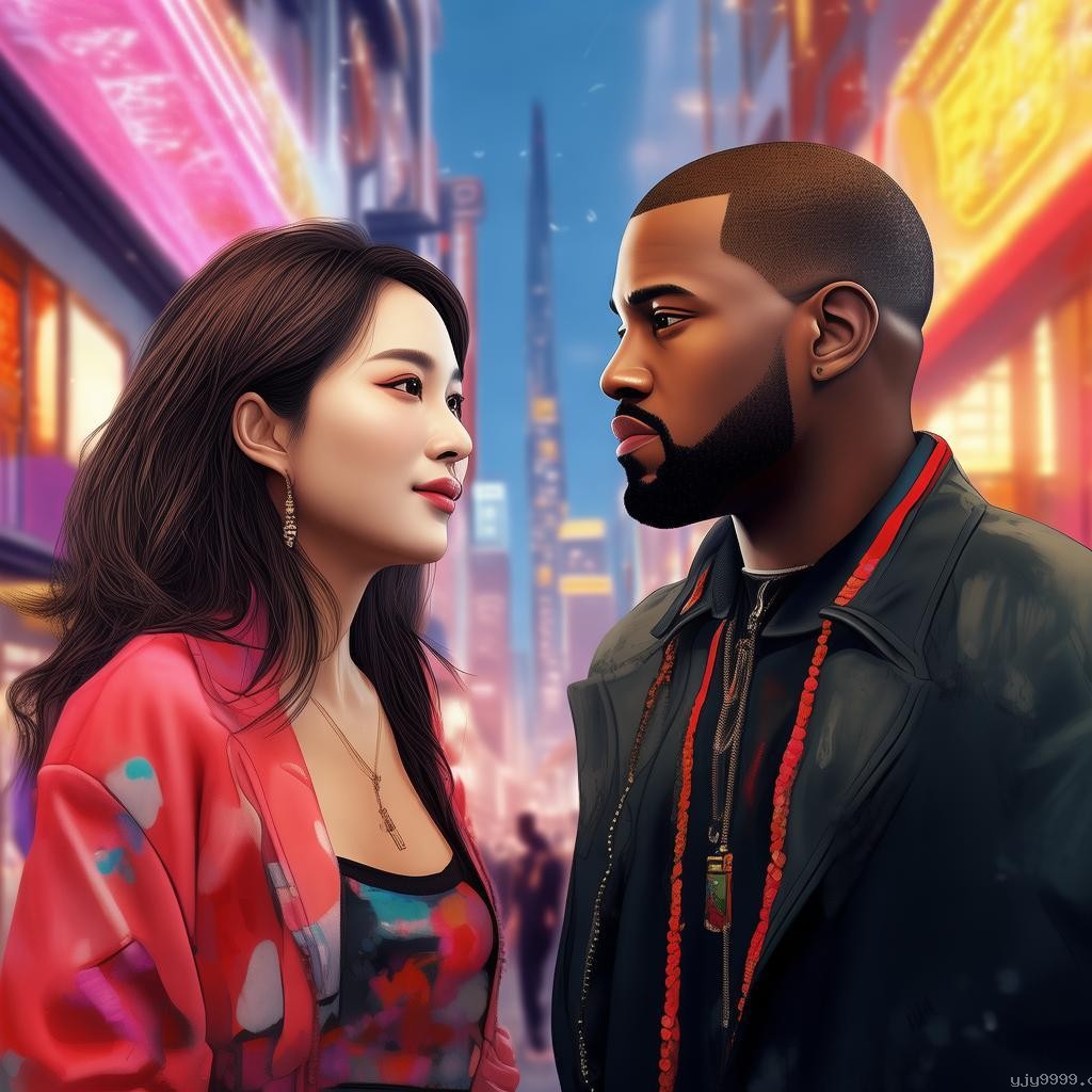 **中国女网红与Kanye互动：网络影响力与文化跨界的深度剖析**